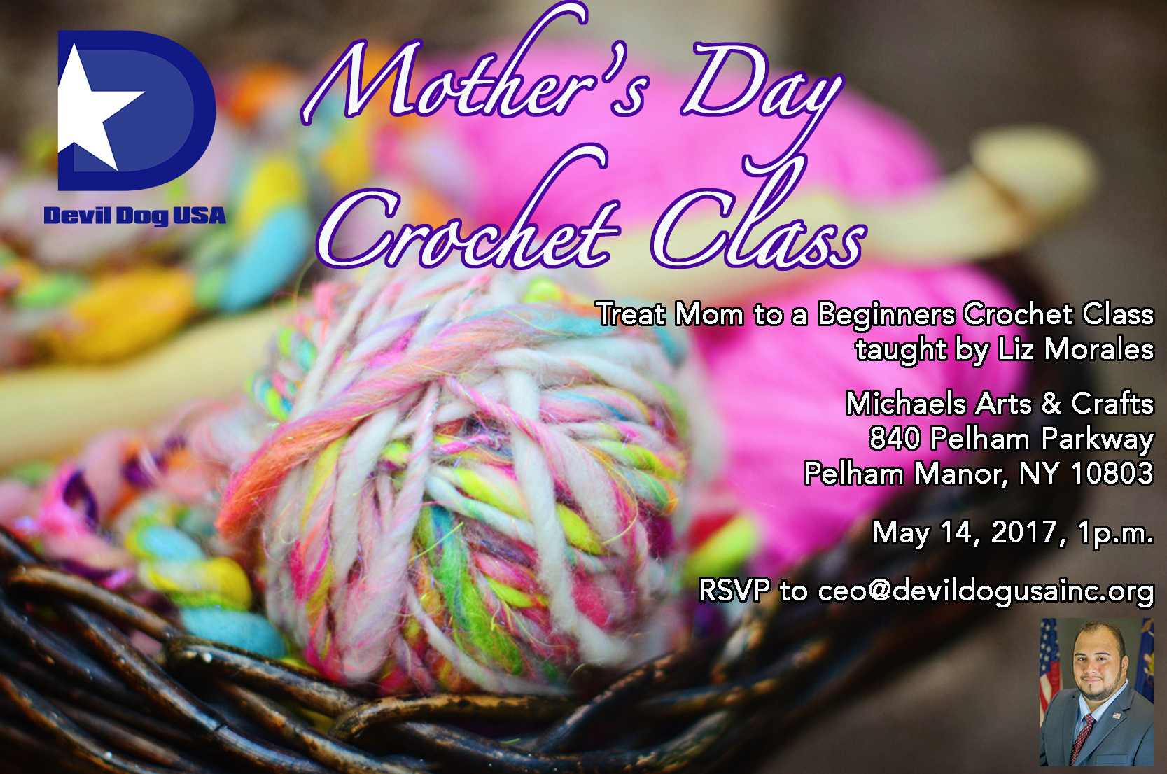 Mother s Day Crochet Class Gonzalo Duran