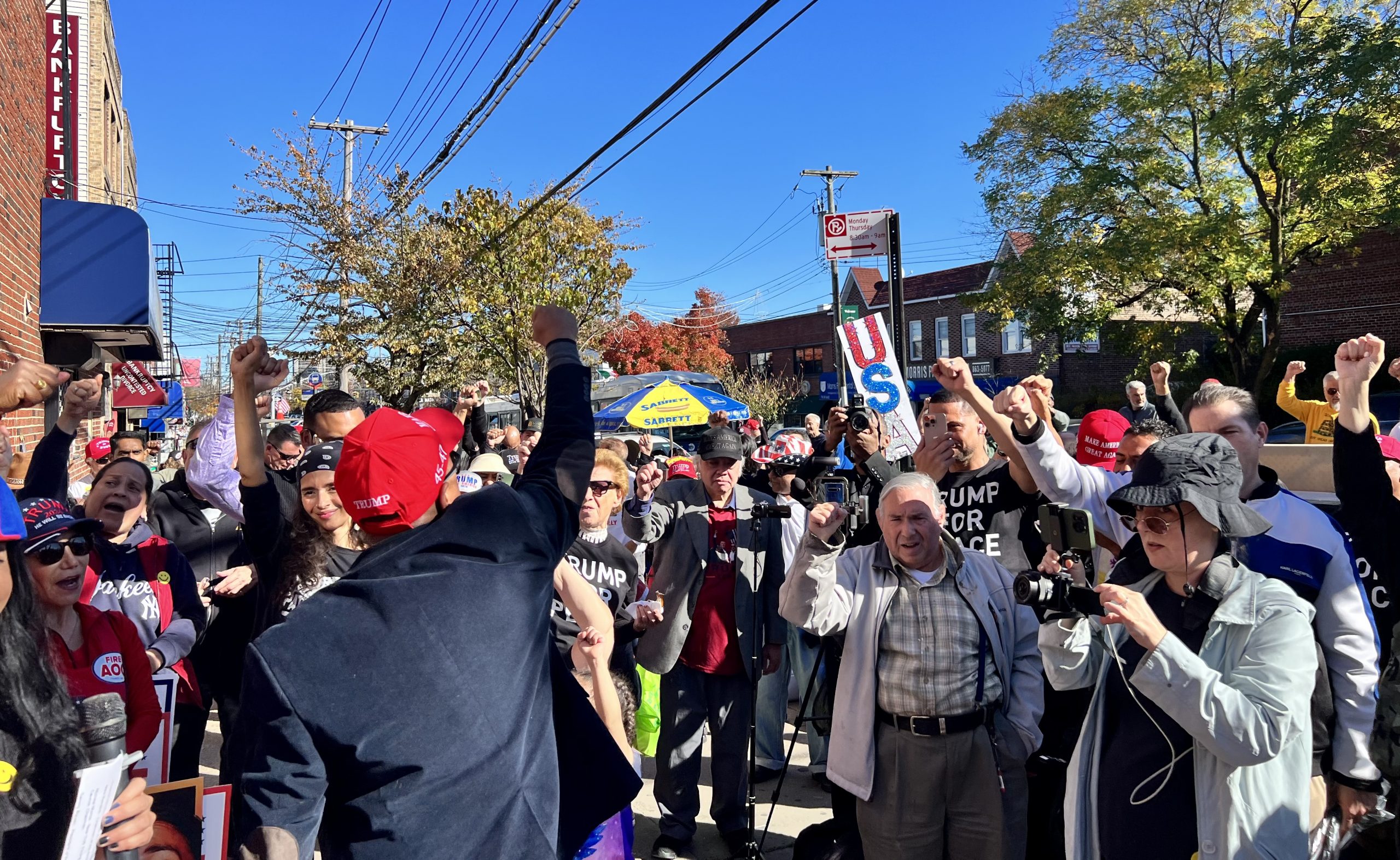 The Bronx is MAGA Rally in Morris Park - Gonzalo Duran
